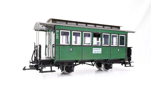LGB G Gauge 3020 3rd class coach of the DEV (Deutsche Eisenbahn Verein) - Boxed