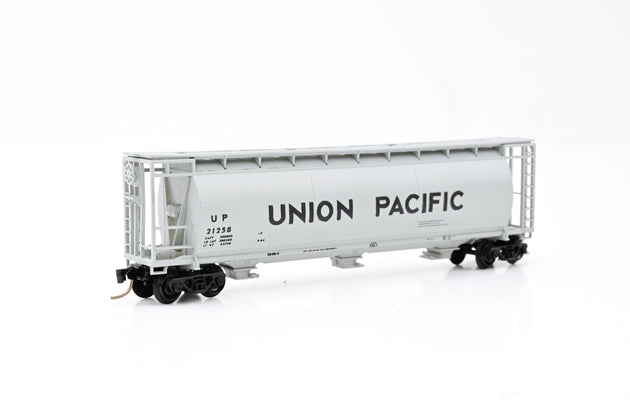Delaware Valley N Gauge Union Pacific 3 Bay Cylindrical Hopper Car No.21258 - Boxed
