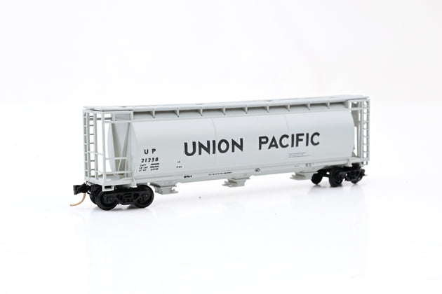 Delaware Valley N Gauge Union Pacific 3 Bay Cylindrical Hopper Car No.21258 - Boxed
