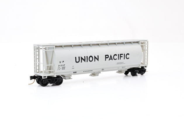 Delaware Valley N Gauge Union Pacific 3 Bay Cylindrical Hopper Car No.21237 - Boxed