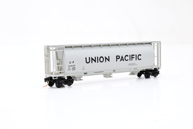 Delaware Valley N Gauge Union Pacific 3 Bay Cylindrical Hopper Car No.21237 - Boxed