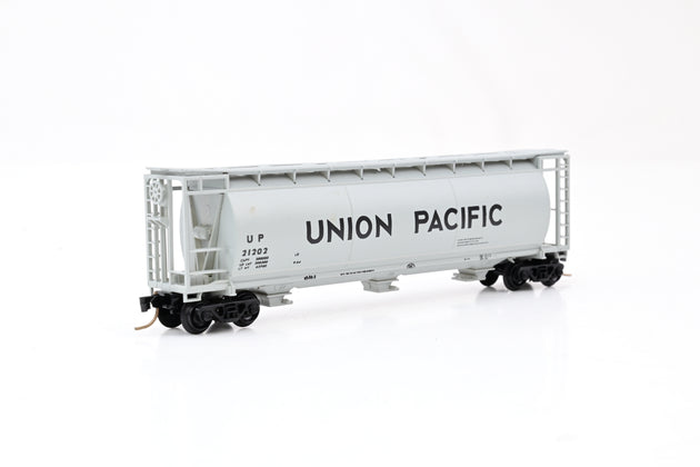Delaware Valley N Gauge Union Pacific 3 Bay Cylindrical Hopper Car No.21202 - Boxed