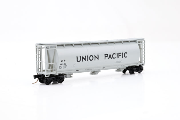 Delaware Valley N Gauge Union Pacific 3 Bay Cylindrical Hopper Car No.21202 - Boxed