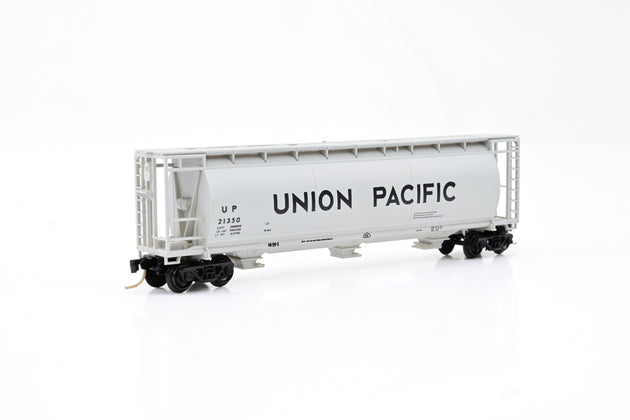 Delaware Valley N Gauge Union Pacific 3 Bay Cylindrical Hopper Car No.21350 - Boxed