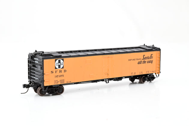 Athearn N Gauge 11593 50' Ice Bunker Reefer ATSF 'Grand Canyon Line' No.37375 - Boxed