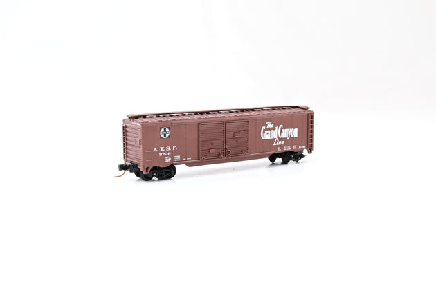 Atlas N Gauge 36281 50' Double Door Box Car Santa Fe Grand Canyon No.10516