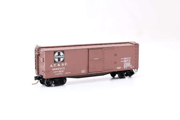 MicroTrains N Gauge 39060 Santa Fe 40' Double Door Boxcar No.38693