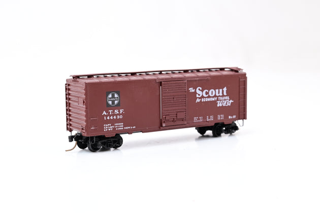 MicroTrains N Gauge 20050 ATSF Scout Boxcar No.14430