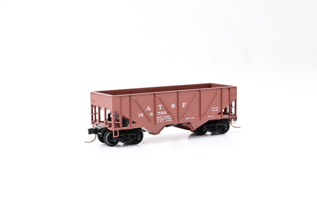 MicroTrains N Gauge 57010 33' ATSF Twin Bay Hopper No.180700