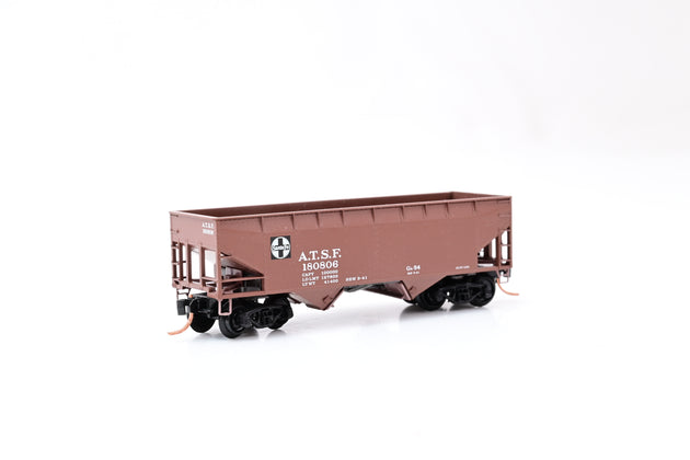 MicroTrains N Gauge 55010 ATSF Twin Bay Hopper Wagon No.180906