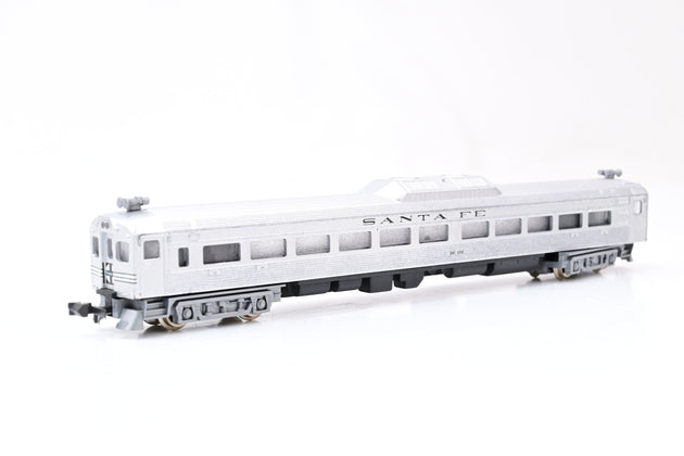 Con-Cor N Gauge RDC-3 Powered & Dummy Santa Fe Railcars - Boxed