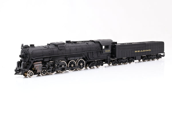 Bachmann N Gauge Reading 4-8-4 Steam Locomotive No.2113 - Boxed