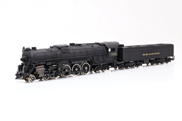 Bachmann N Gauge Reading 4-8-4 Steam Locomotive No.2113 - Boxed