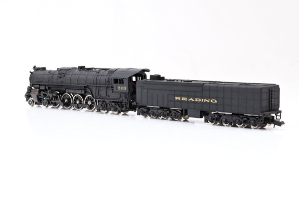 Bachmann N Gauge Reading 4-8-4 Steam Locomotive No.2113 - Boxed