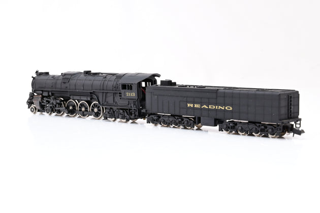 Bachmann N Gauge Reading 4-8-4 Steam Locomotive No.2113 - Boxed