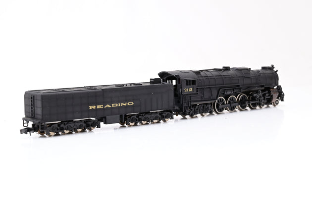 Bachmann N Gauge Reading 4-8-4 Steam Locomotive No.2113 - Boxed