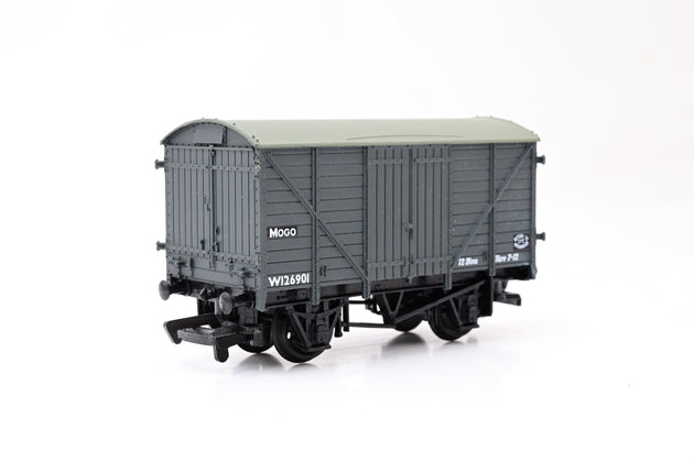 Bachmann OO Gauge 33-701 BR Grey 12 Ton Mogo Van No.W126901 - Boxed