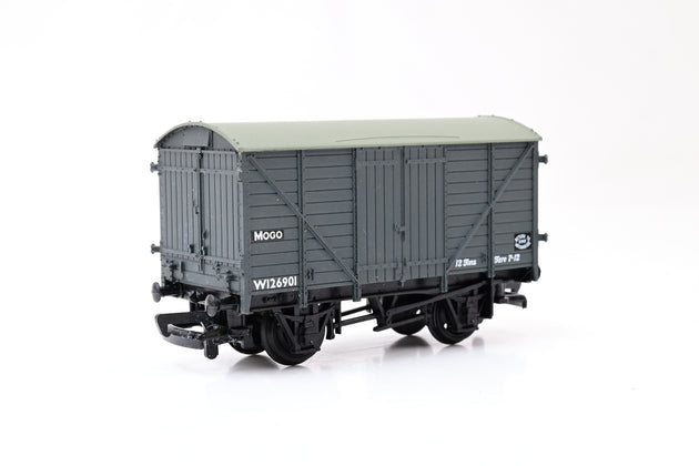 Bachmann OO Gauge 33-701 BR Grey 12 Ton Mogo Van No.W126901 - Boxed