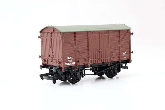 Bachmann OO Gauge 33-700 BR Brown 12 Ton Mogo Van No.W126981 - Boxed
