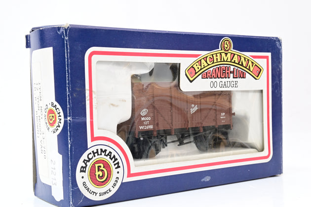 Bachmann OO Gauge 33-700 BR Brown 12 Ton Mogo Van No.W126981 - Boxed