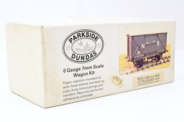 Parkside O Gauge PS02 LNER 8 Ton Goods Van Kit