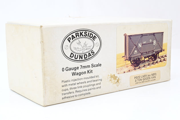 Parkside O Gauge PS02 LNER 8 Ton Goods Van Kit