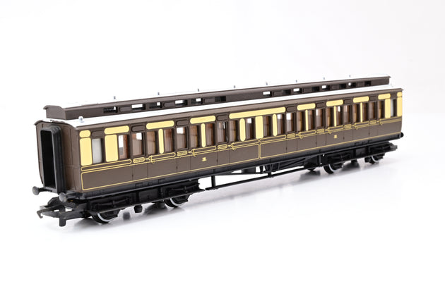Hornby OO Gauge R122 GWR Clerestory Composite Coach No.1602 - Boxed