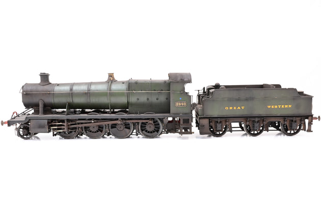 Kit Built 7mm O Gauge Great Western 28xx No.2840 - Tom Foster Weathered, DCC Fitted