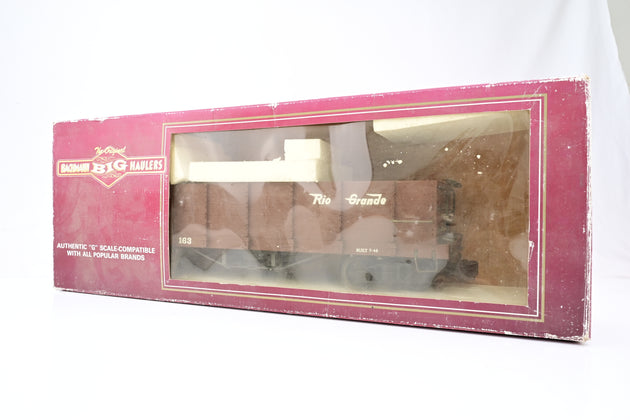 Bachmann G Gauge Rio Grande Open Gondola No.163 - Boxed