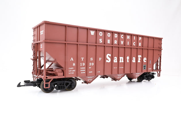 USA Trains G Gauge R14077 Santa Fe Woodchip Car No.81939 - Boxed