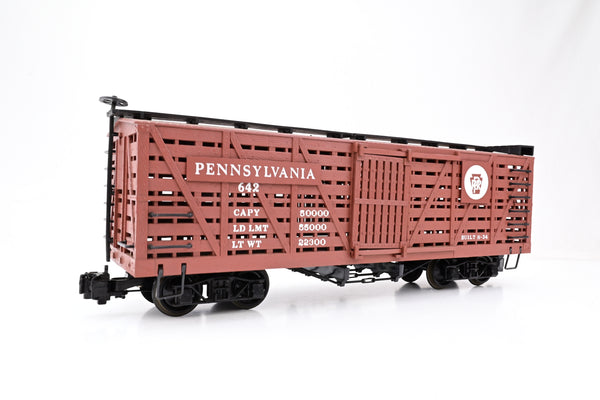 Bachmann G Gauge 98114 Pensylvania Stock Car No.642 - Boxed