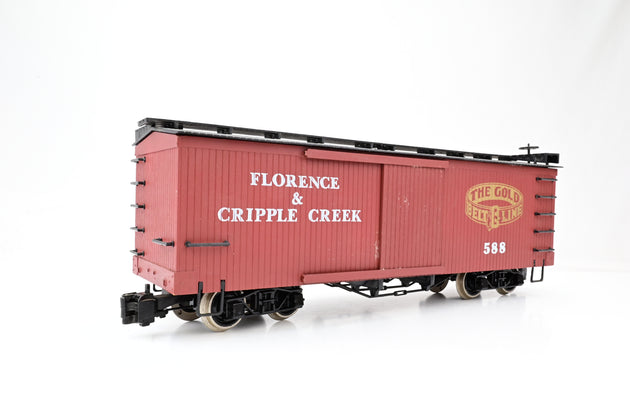 Bachmann G Gauge 93344 Gold Belt Line Box Car No.588 - Boxed