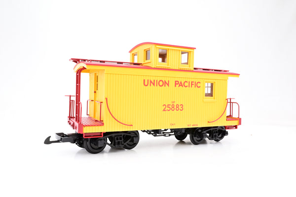 LGB G Gauge 45540 Chesapeake Ohio Bulkhead Flatcar Pipe Load No.45540 - Boxed