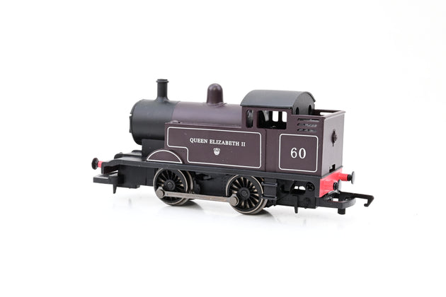 Hornby OO Gauge R3091 'Queen Elizabeth 60' 0-4-0 Tank Engine - Boxed