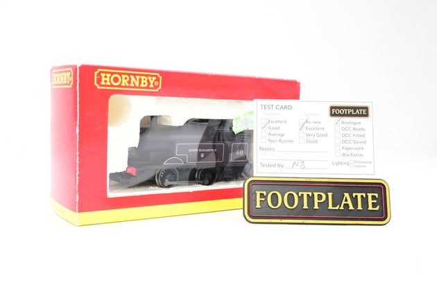 Hornby OO Gauge R3091 'Queen Elizabeth 60' 0-4-0 Tank Engine - Boxed