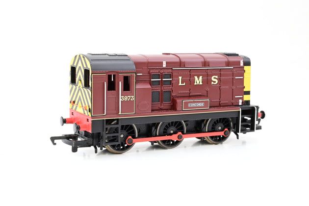Hornby  OO Gauge R2334 Class 08 Shunter LMS Maroon No.3973 - Boxed
