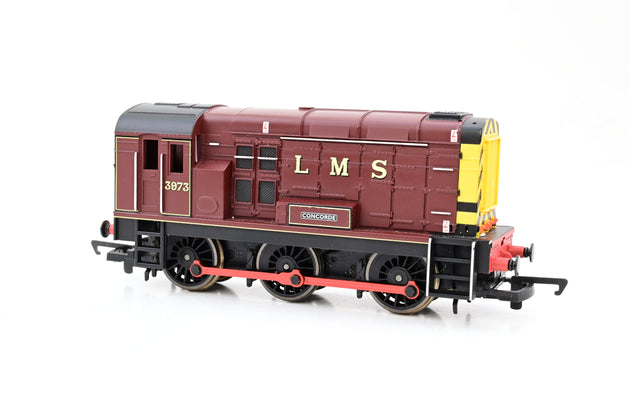 Hornby  OO Gauge R2334 Class 08 Shunter LMS Maroon No.3973 - Boxed