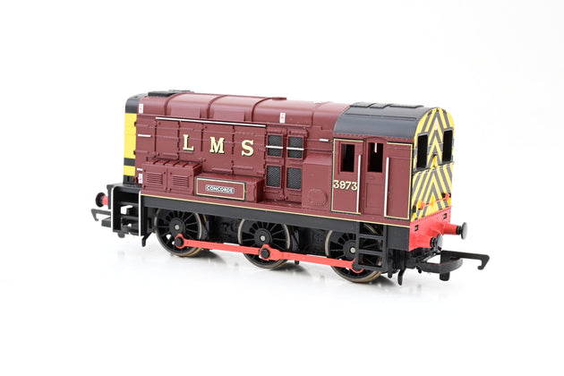 Hornby  OO Gauge R2334 Class 08 Shunter LMS Maroon No.3973 - Boxed