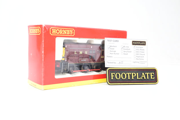 Hornby  OO Gauge R2334 Class 08 Shunter LMS Maroon No.3973 - Boxed
