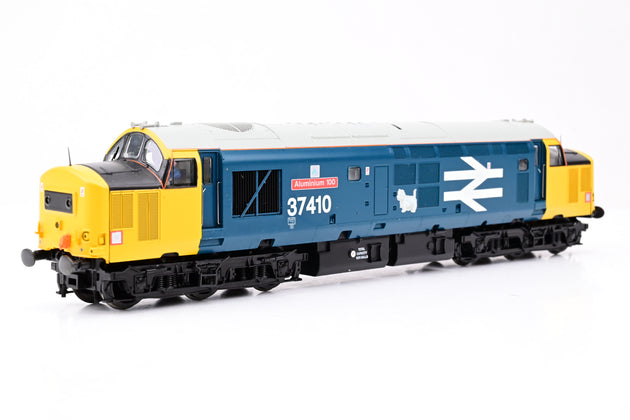 Bachmann OO Gauge 32-382 Class 37/4 Diesel BR Blue Large Loco 'Aluminium 100' No.37410 - Boxed