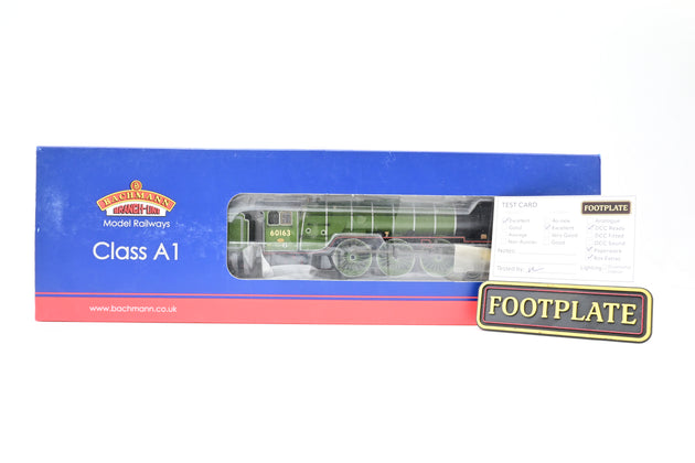 Bachmann OO Gauge 32-550A BR Apple Green Class A1 No.60163 'Tornado' - Boxed