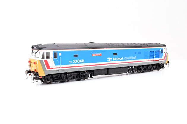 Hornby OO Gauge R2793 NSE Co-Co Class 50 Diesel No.50048 'Dauntless' - Boxed