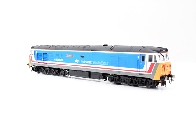 Hornby OO Gauge R2793 NSE Co-Co Class 50 Diesel No.50048 'Dauntless' - Boxed