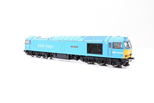 Hornby OO Gauge R2800 EWS/DB Shenker Class 60 No.60074 'Teenage Spirit' - Boxed