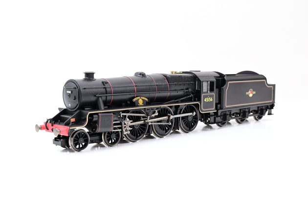 Hornby OO Gauge R2555 BR Black Black 5 No.45156 'Ayrshire Yeomanry - Boxed