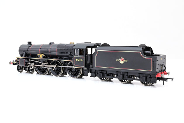 Hornby OO Gauge R2555 BR Black Black 5 No.45156 'Ayrshire Yeomanry - Boxed
