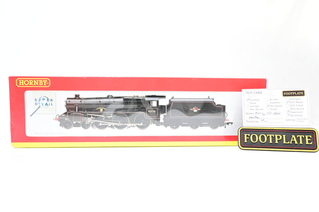 Hornby OO Gauge R2555 BR Black Black 5 No.45156 'Ayrshire Yeomanry - Boxed