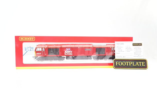 Hornby OO Gauge R2883 EWS Class 60 No.60040 'The Territorial Army' - Boxed