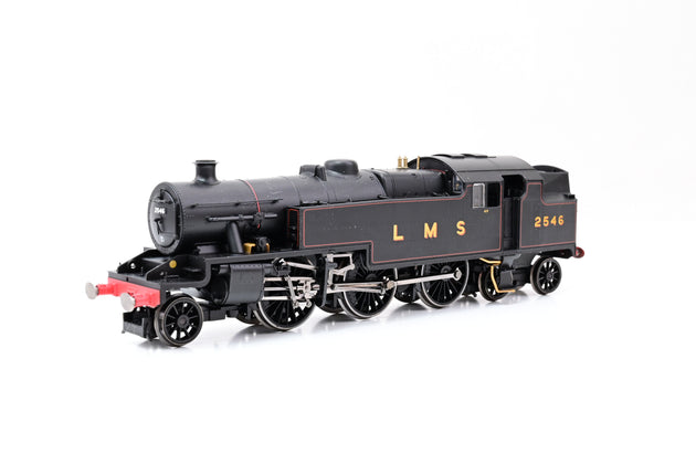 Hornby OO Gauge R2635 LMS Black Stanier Class 4MT No.2546 - Boxed