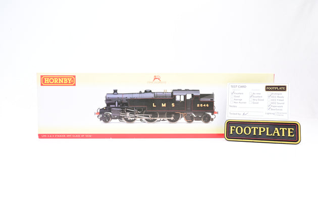 Hornby OO Gauge R2635 LMS Black Stanier Class 4MT No.2546 - Boxed